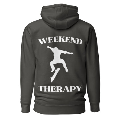 Weekend Therapy Skateboarding Hoodie – Kickflip Edition by Weekend Therapy™ – Weekend Therapy Clothing