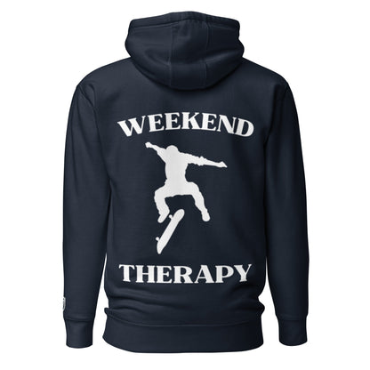 Weekend Therapy Skateboarding Hoodie – Kickflip Edition by Weekend Therapy™ – Weekend Therapy Clothing