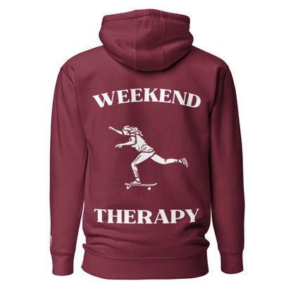 Weekend Therapy Skateboarding Hoodie – Push Edition by Weekend Therapy™ – Weekend Therapy Clothing