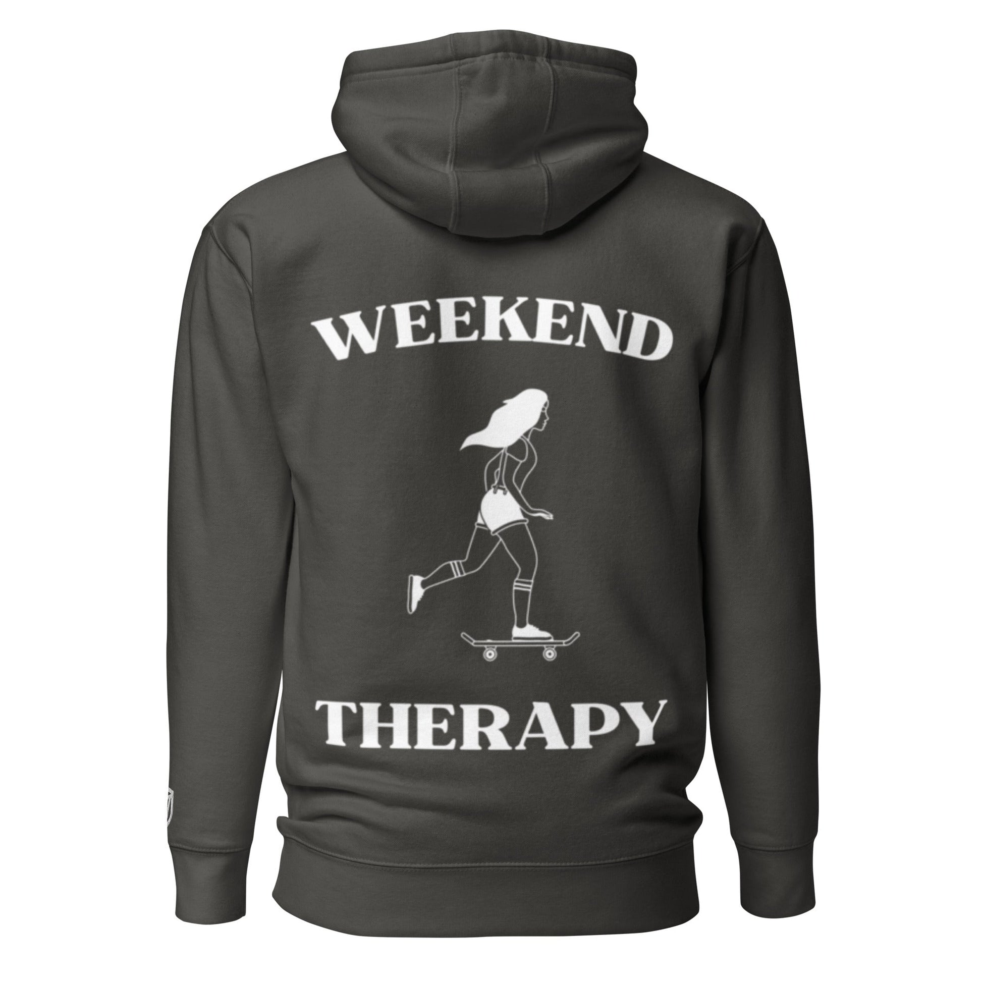 Weekend Therapy Skating Hoodie – Female Edition by Weekend Therapy™ – Weekend Therapy Clothing