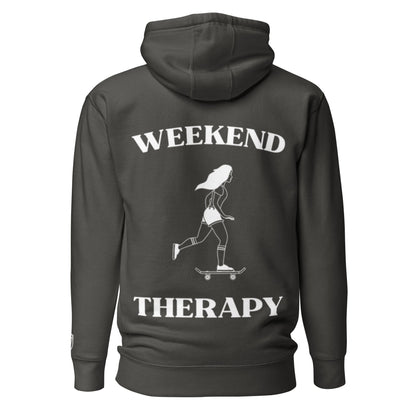 Weekend Therapy Skating Hoodie – Female Edition by Weekend Therapy™ – Weekend Therapy Clothing