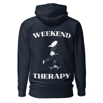 Weekend Therapy Skating Hoodie – Female Edition by Weekend Therapy™ – Weekend Therapy Clothing