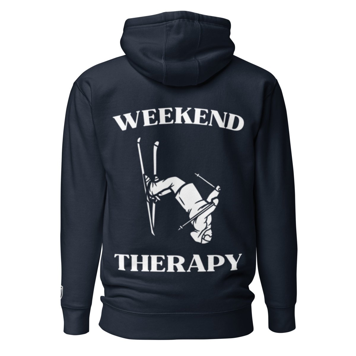 Weekend Therapy Skiing Hoodie – Backflip Edition by Weekend Therapy™ – Weekend Therapy Clothing