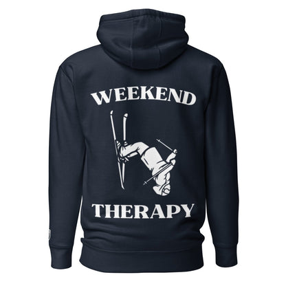 Weekend Therapy Skiing Hoodie – Backflip Edition by Weekend Therapy™ – Weekend Therapy Clothing