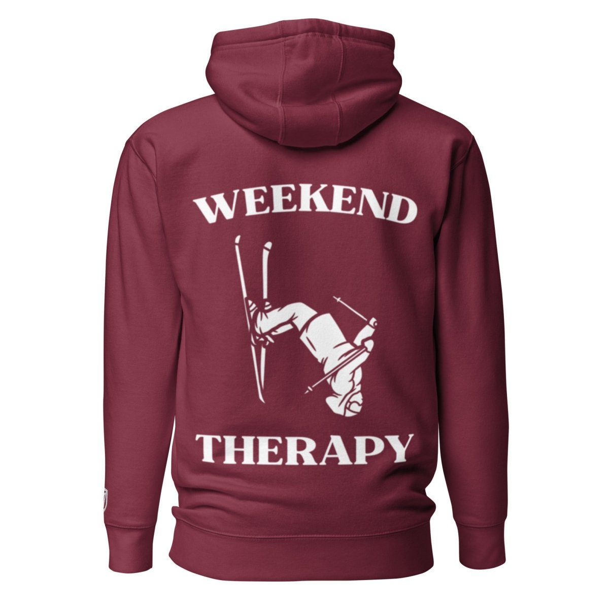 Weekend Therapy Skiing Hoodie – Backflip Edition by Weekend Therapy™ – Weekend Therapy Clothing