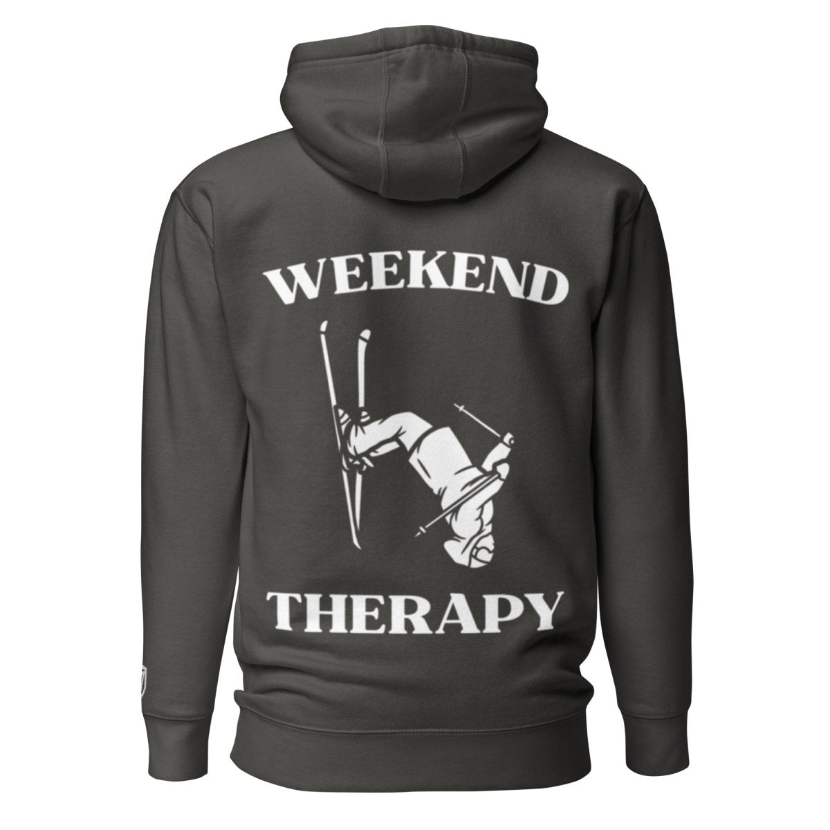 Weekend Therapy Skiing Hoodie – Backflip Edition by Weekend Therapy™ – Weekend Therapy Clothing