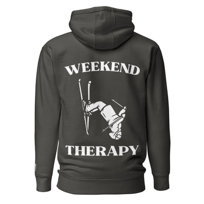 Weekend Therapy Skiing Hoodie – Backflip Edition by Weekend Therapy™ – Weekend Therapy Clothing