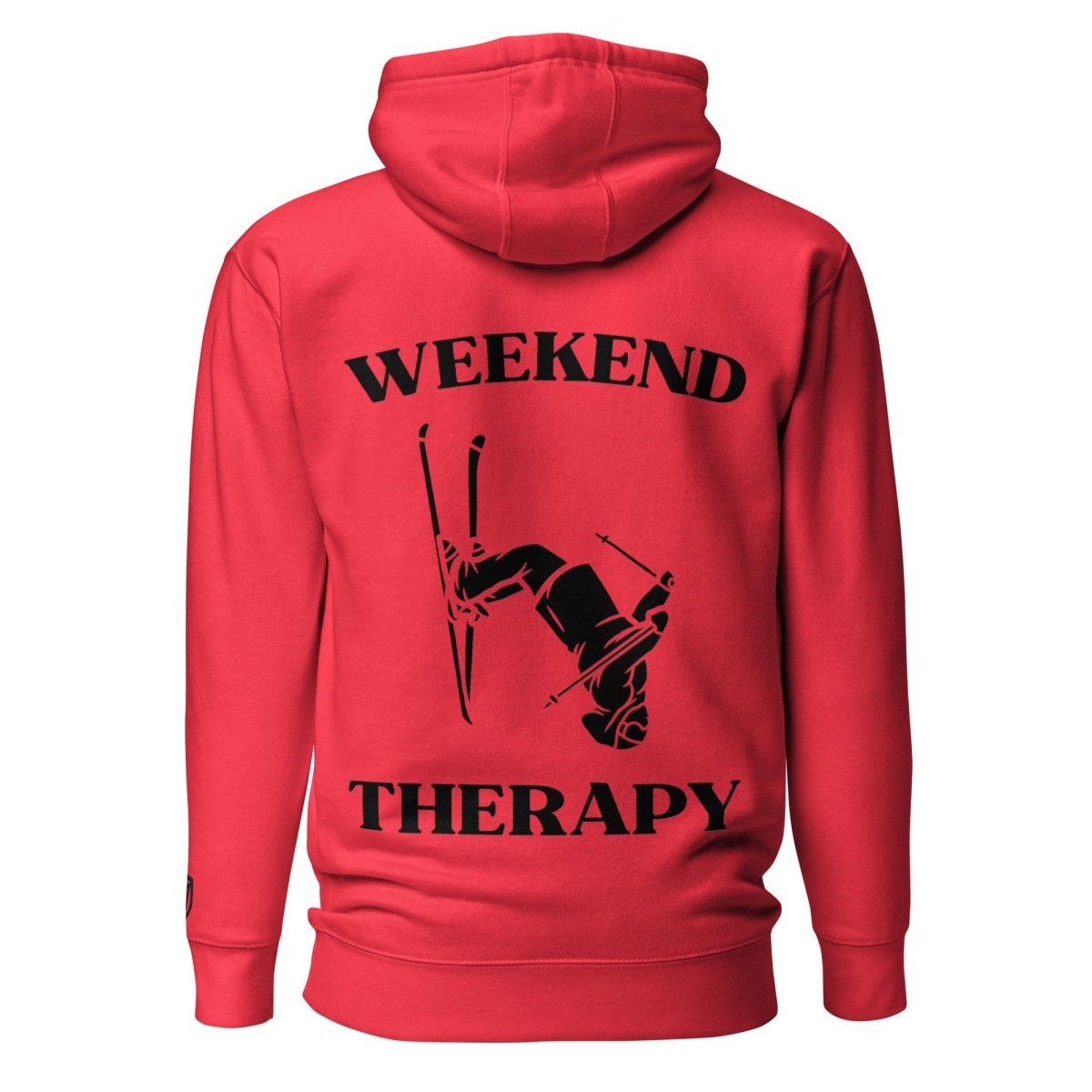 Weekend Therapy Skiing Hoodie – Backflip Edition by Weekend Therapy™ – Weekend Therapy Clothing