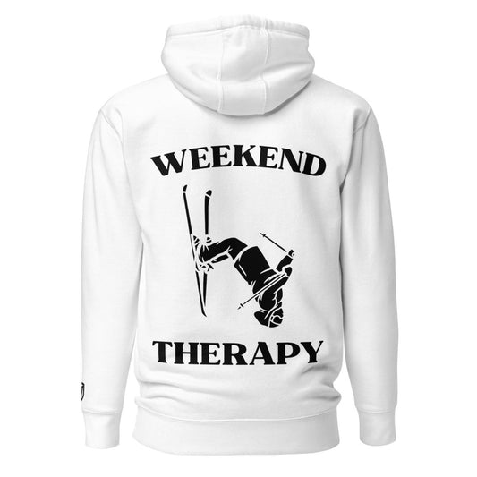 Weekend Therapy Skiing Hoodie – Backflip Edition by Weekend Therapy™ – Weekend Therapy Clothing
