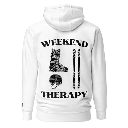 Weekend Therapy Skiing Hoodie – Gear Edition by Weekend Therapy™ – Weekend Therapy Clothing