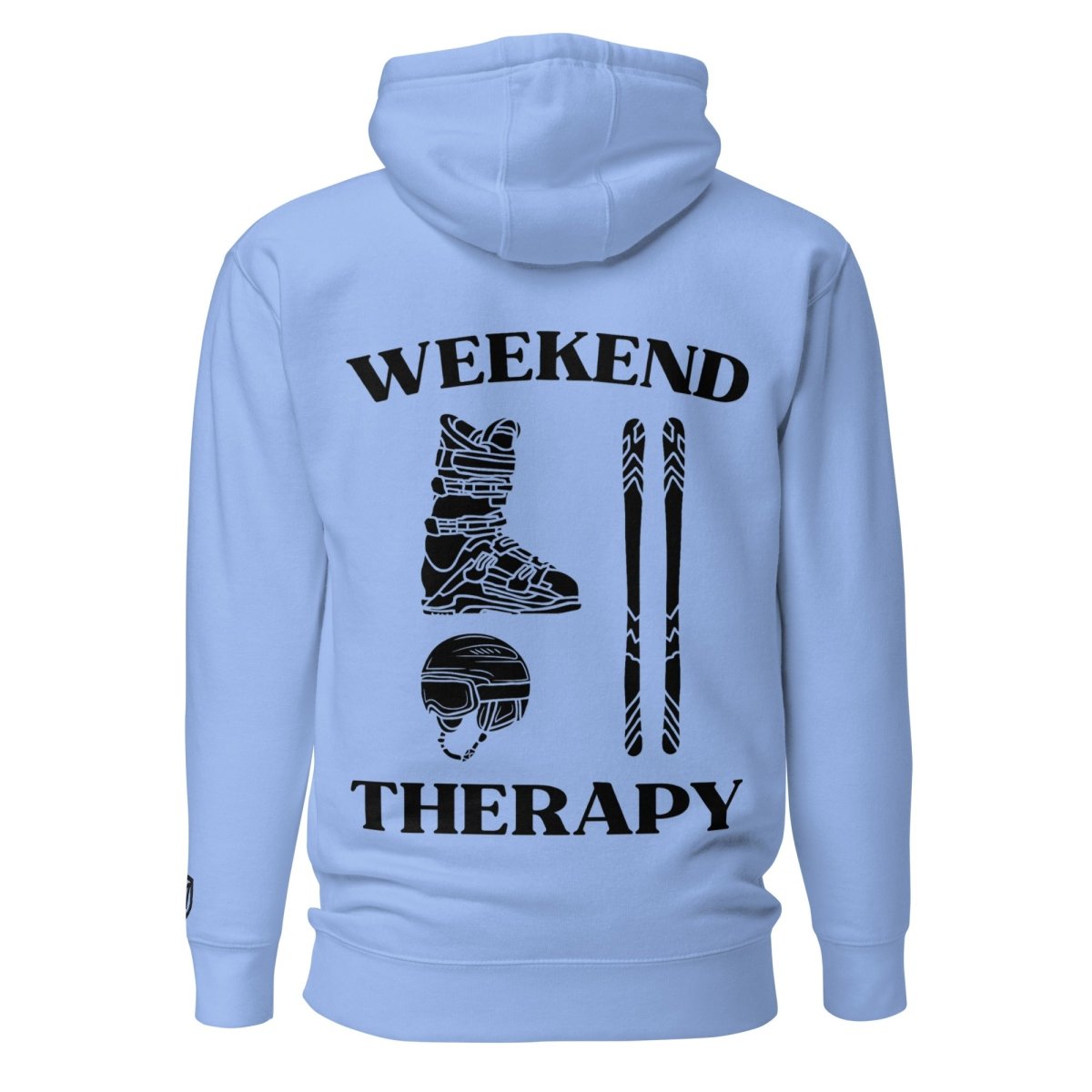 Weekend Therapy Skiing Hoodie – Gear Edition by Weekend Therapy™ – Weekend Therapy Clothing