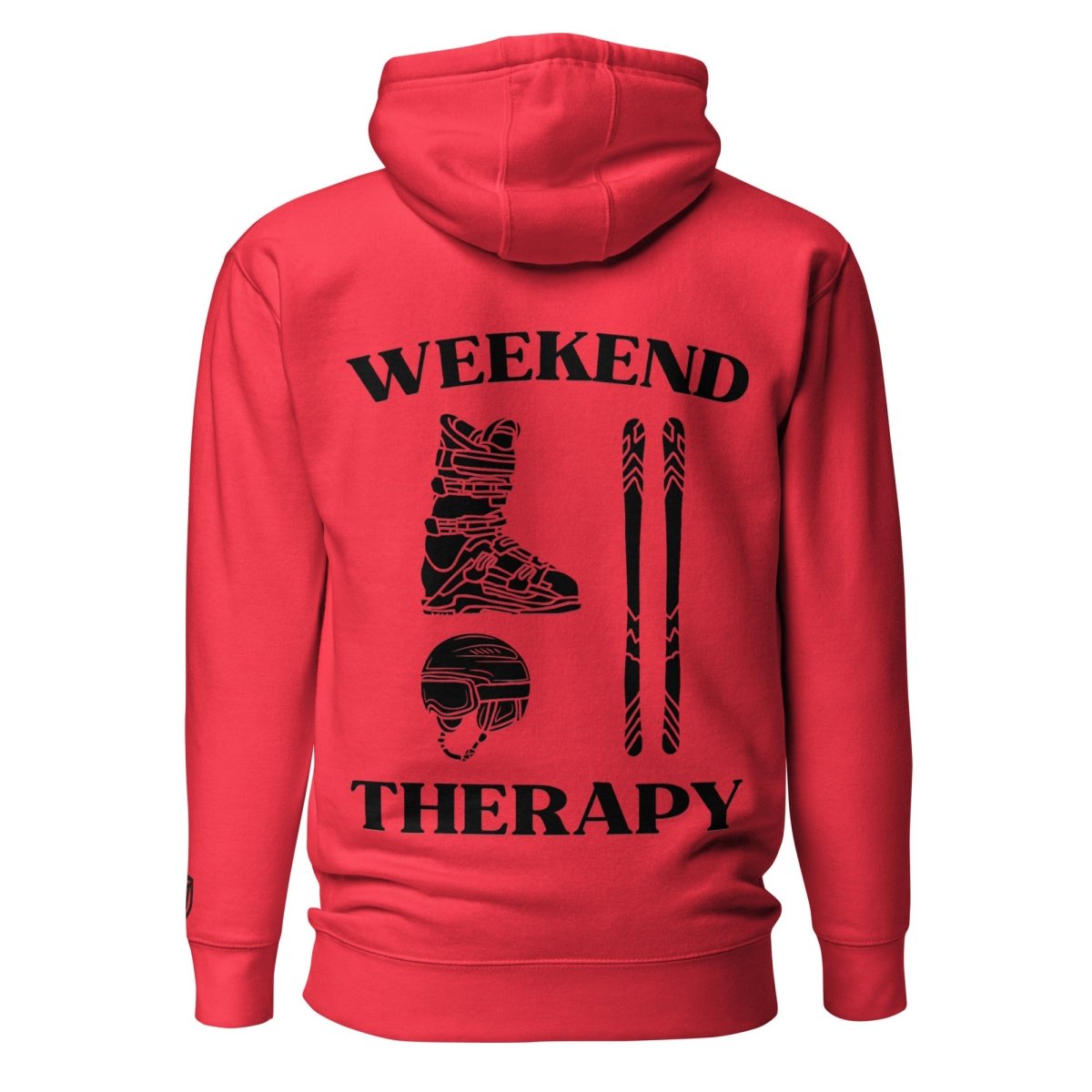 Weekend Therapy Skiing Hoodie – Gear Edition by Weekend Therapy™ – Weekend Therapy Clothing