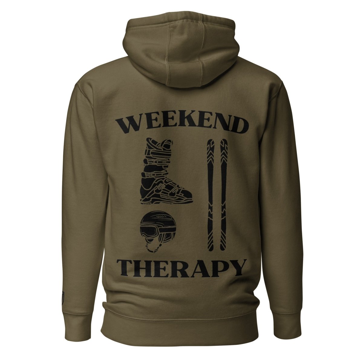 Weekend Therapy Skiing Hoodie – Gear Edition by Weekend Therapy™ – Weekend Therapy Clothing