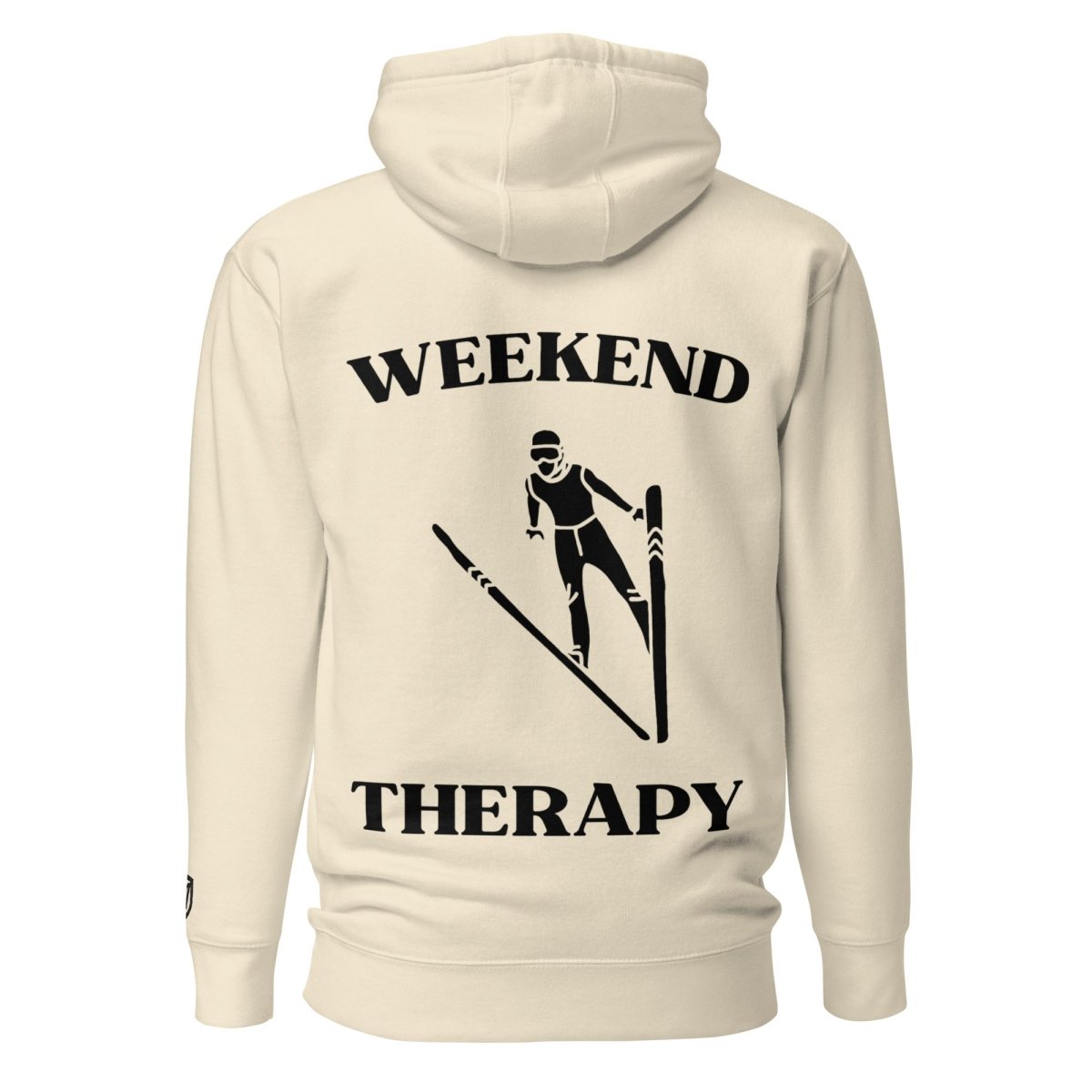 Weekend Therapy Skiing Hoodie – Long Jump Edition by Weekend Therapy™ – Weekend Therapy Clothing
