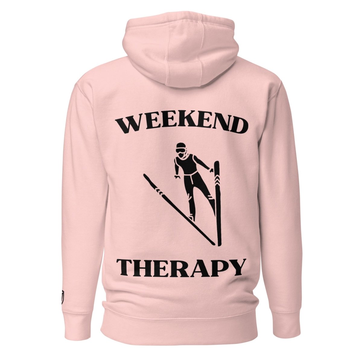 Weekend Therapy Skiing Hoodie – Long Jump Edition by Weekend Therapy™ – Weekend Therapy Clothing