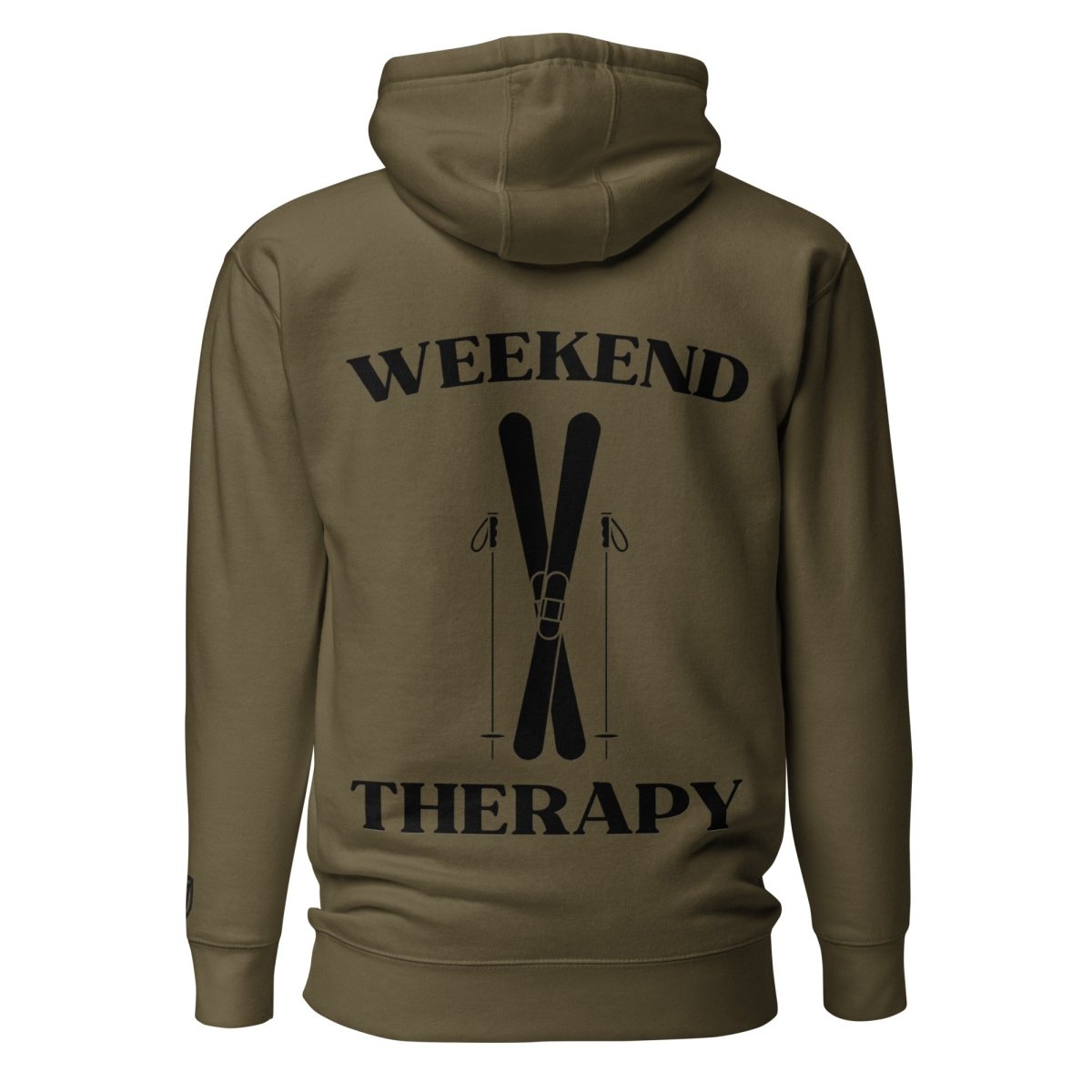 Weekend Therapy Skiing Hoodie – Skis Edition by Weekend Therapy™ – Weekend Therapy Clothing