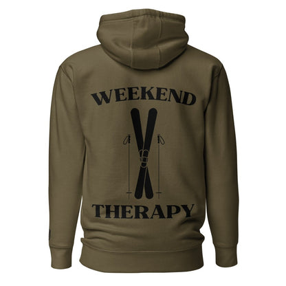 Weekend Therapy Skiing Hoodie – Skis Edition by Weekend Therapy™ – Weekend Therapy Clothing