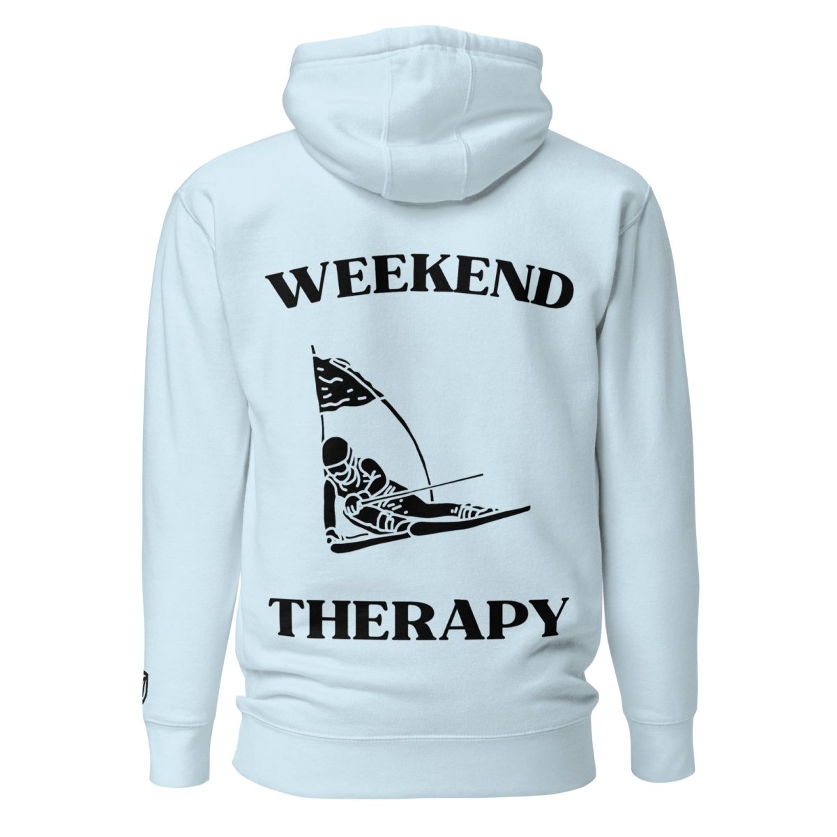 Weekend Therapy Skiing Hoodie – Slalom Edition by Weekend Therapy™ – Weekend Therapy Clothing
