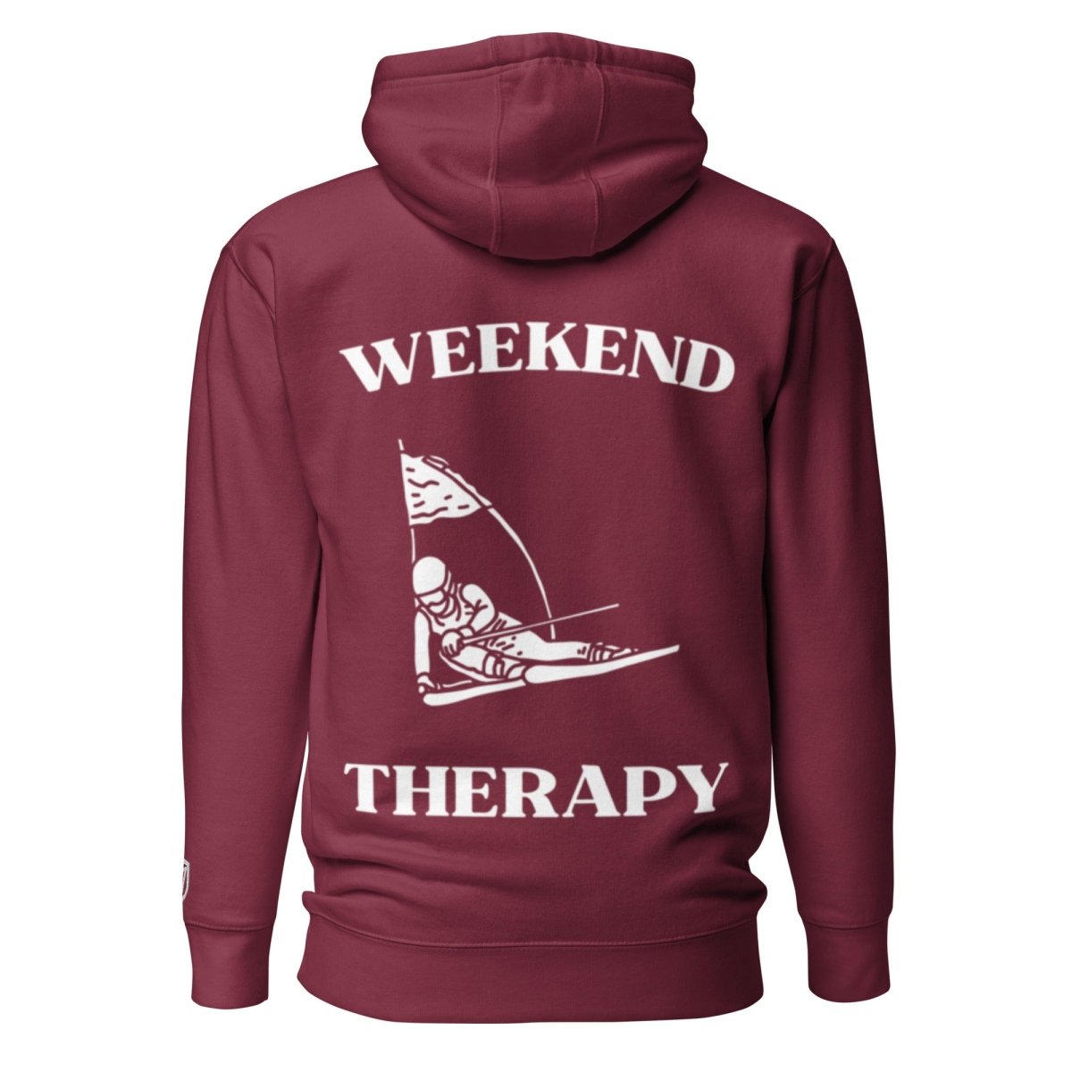 Weekend Therapy Skiing Hoodie – Slalom Edition by Weekend Therapy™ – Weekend Therapy Clothing