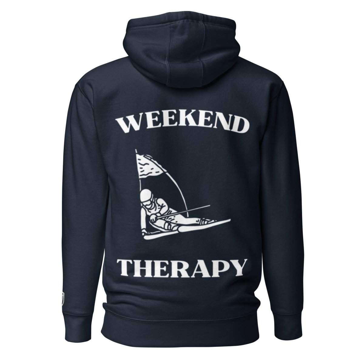 Weekend Therapy Skiing Hoodie – Slalom Edition by Weekend Therapy™ – Weekend Therapy Clothing
