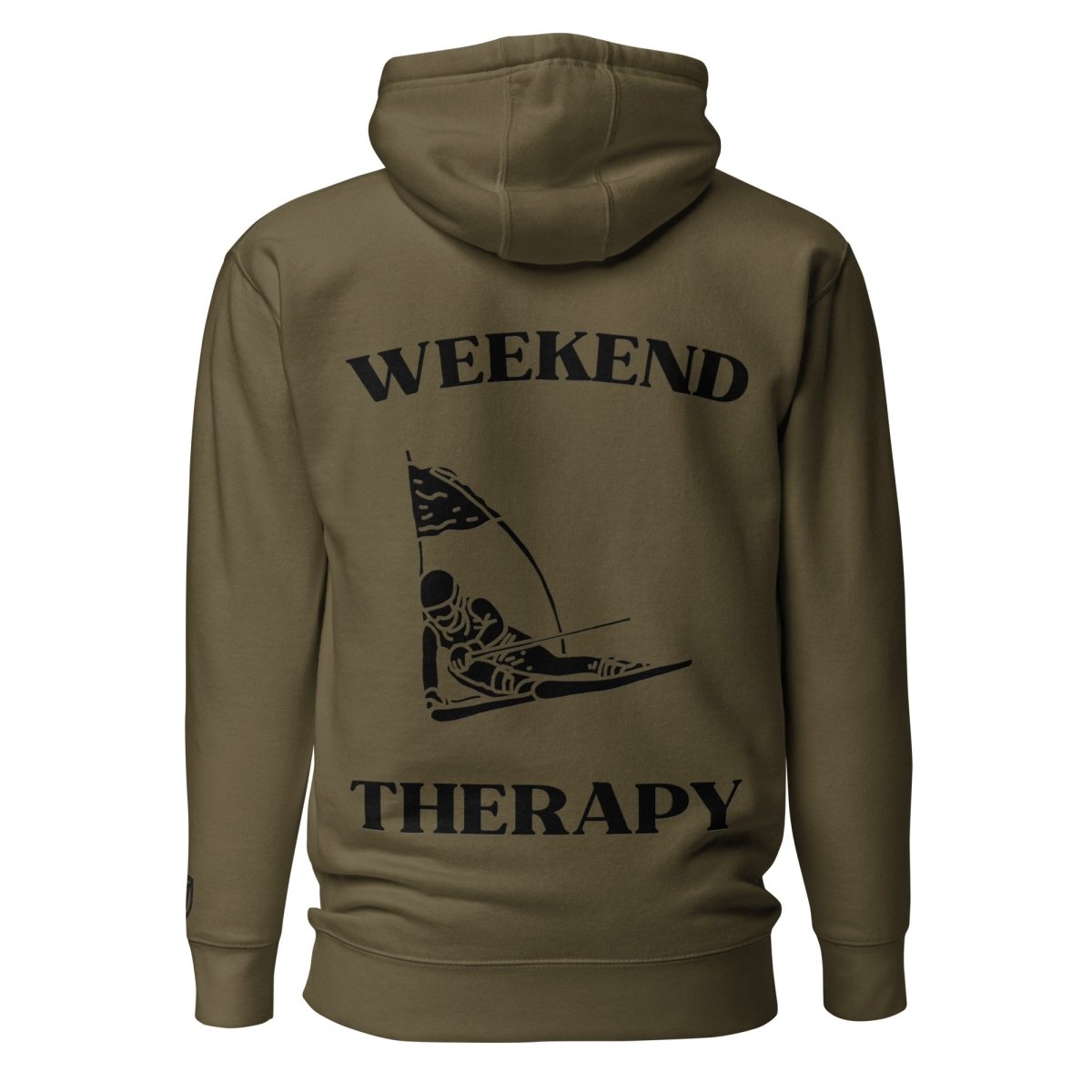 Weekend Therapy Skiing Hoodie – Slalom Edition by Weekend Therapy™ – Weekend Therapy Clothing