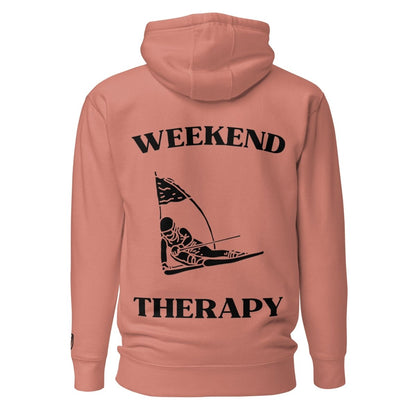 Weekend Therapy Skiing Hoodie – Slalom Edition by Weekend Therapy™ – Weekend Therapy Clothing