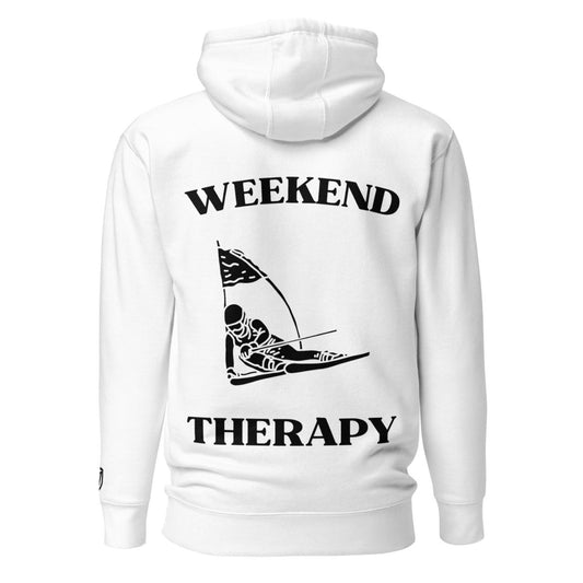 Weekend Therapy Skiing Hoodie – Slalom Edition by Weekend Therapy™ – Weekend Therapy Clothing