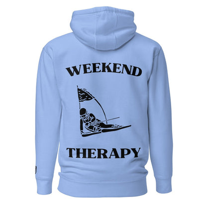 Weekend Therapy Skiing Hoodie – Slalom Edition by Weekend Therapy™ – Weekend Therapy Clothing