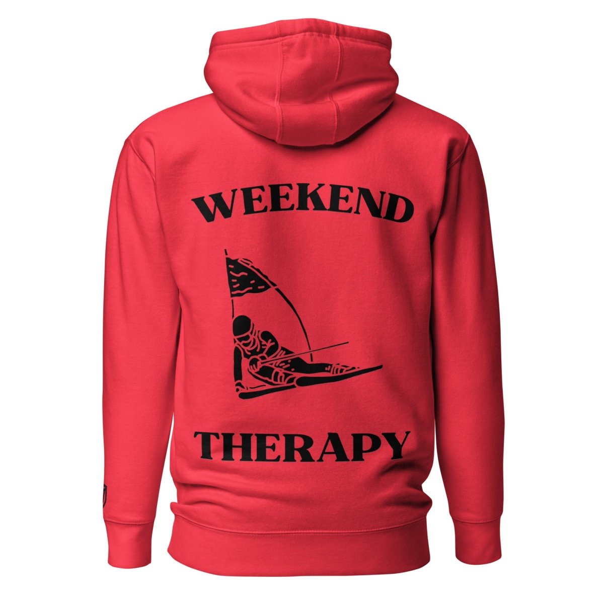 Weekend Therapy Skiing Hoodie – Slalom Edition by Weekend Therapy™ – Weekend Therapy Clothing