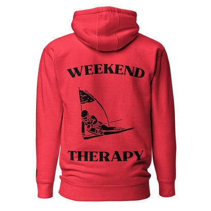 Weekend Therapy Skiing Hoodie – Slalom Edition by Weekend Therapy™ – Weekend Therapy Clothing