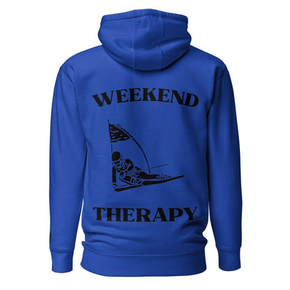 Weekend Therapy Skiing Hoodie – Slalom Edition by Weekend Therapy™ – Weekend Therapy Clothing