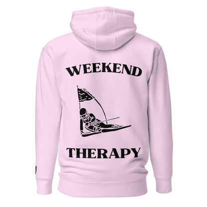 Weekend Therapy Skiing Hoodie – Slalom Edition by Weekend Therapy™ – Weekend Therapy Clothing