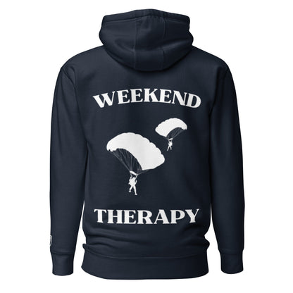 Weekend Therapy Skydiving Hoodie – Double Chute Edition by Weekend Therapy™ – Weekend Therapy Clothing