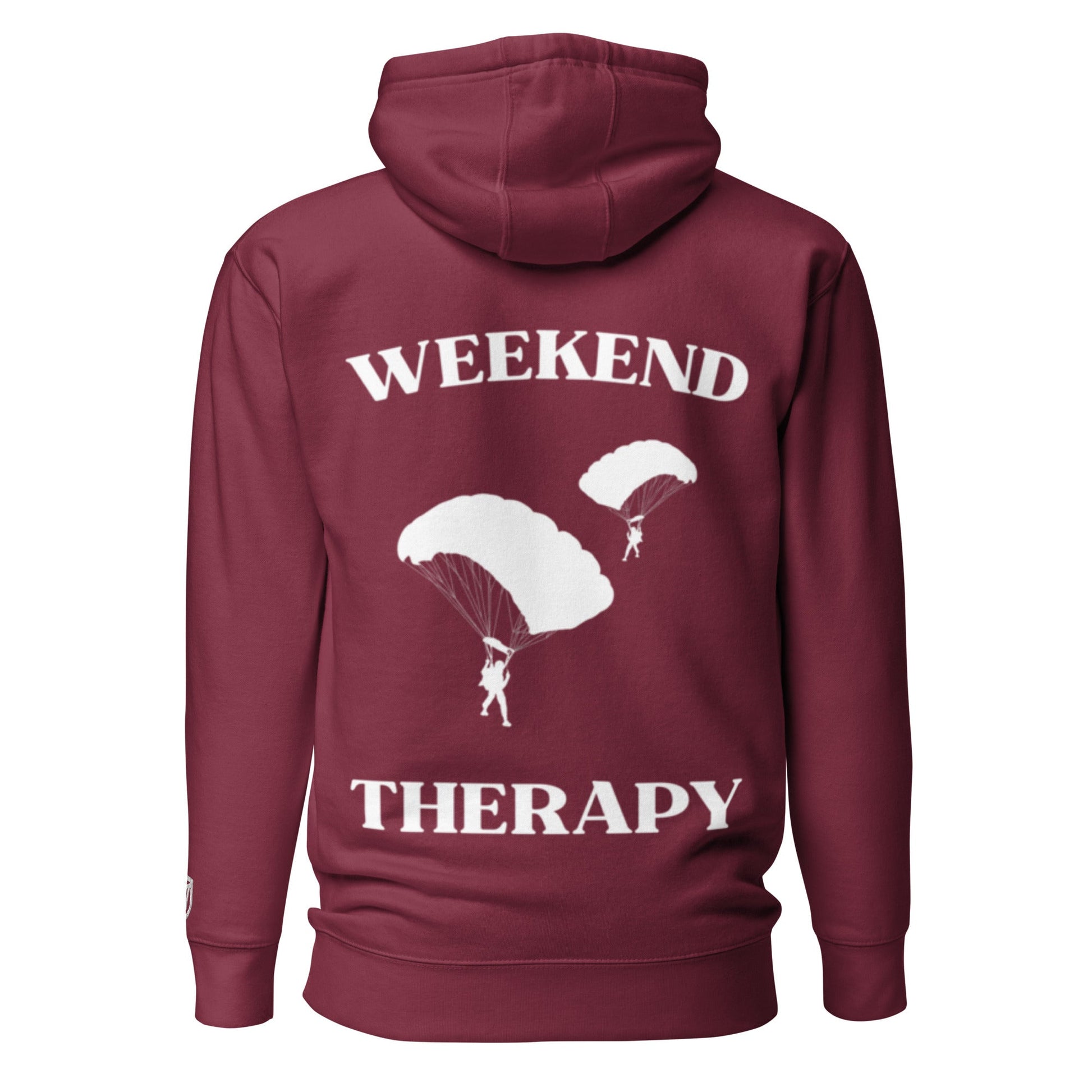 Weekend Therapy Skydiving Hoodie – Double Chute Edition by Weekend Therapy™ – Weekend Therapy Clothing