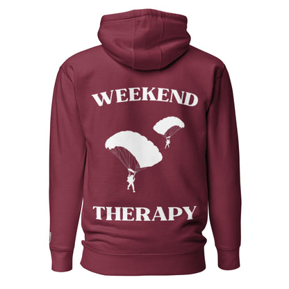 Weekend Therapy Skydiving Hoodie – Double Chute Edition by Weekend Therapy™ – Weekend Therapy Clothing