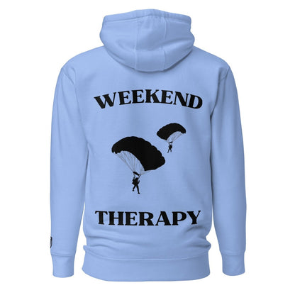 Weekend Therapy Skydiving Hoodie – Double Chute Edition by Weekend Therapy™ – Weekend Therapy Clothing