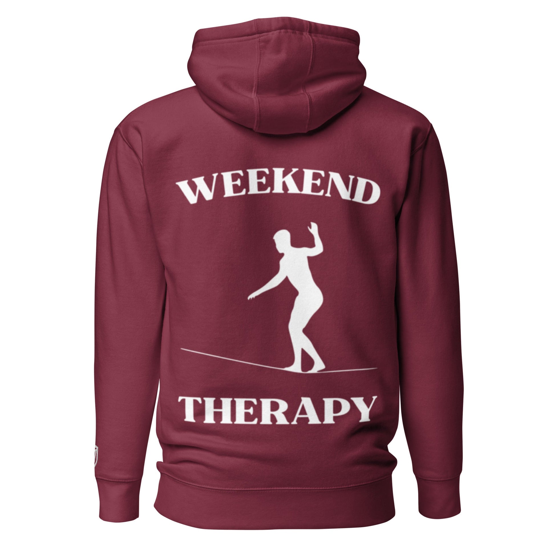Weekend Therapy Slackline Hoodie – Balance Edition by Weekend Therapy™ – Weekend Therapy Clothing