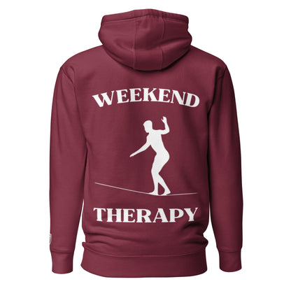 Weekend Therapy Slackline Hoodie – Balance Edition by Weekend Therapy™ – Weekend Therapy Clothing