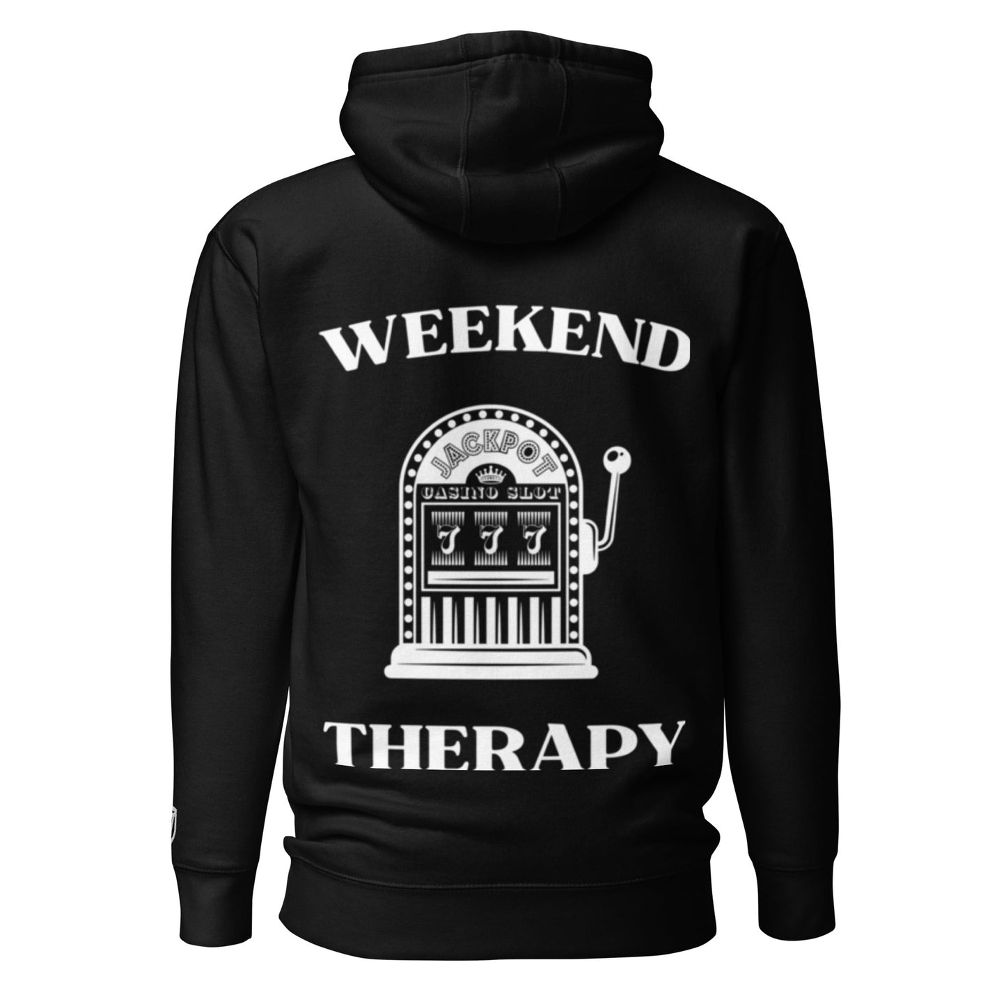 Weekend Therapy Slot Machine Hoodie – Jackpot Edition by Weekend Therapy™ – Weekend Therapy Clothing