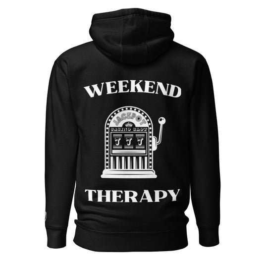 Weekend Therapy Slot Machine Hoodie – Jackpot Edition by Weekend Therapy™ – Weekend Therapy Clothing