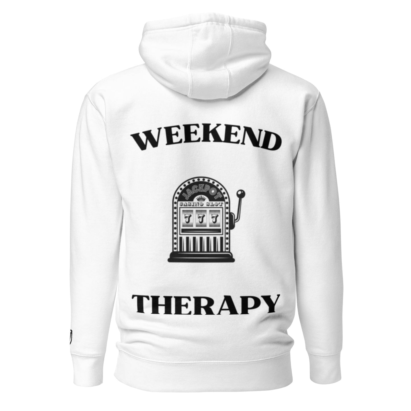 Weekend Therapy Slot Machine Hoodie – Jackpot Edition by Weekend Therapy™ – Weekend Therapy Clothing