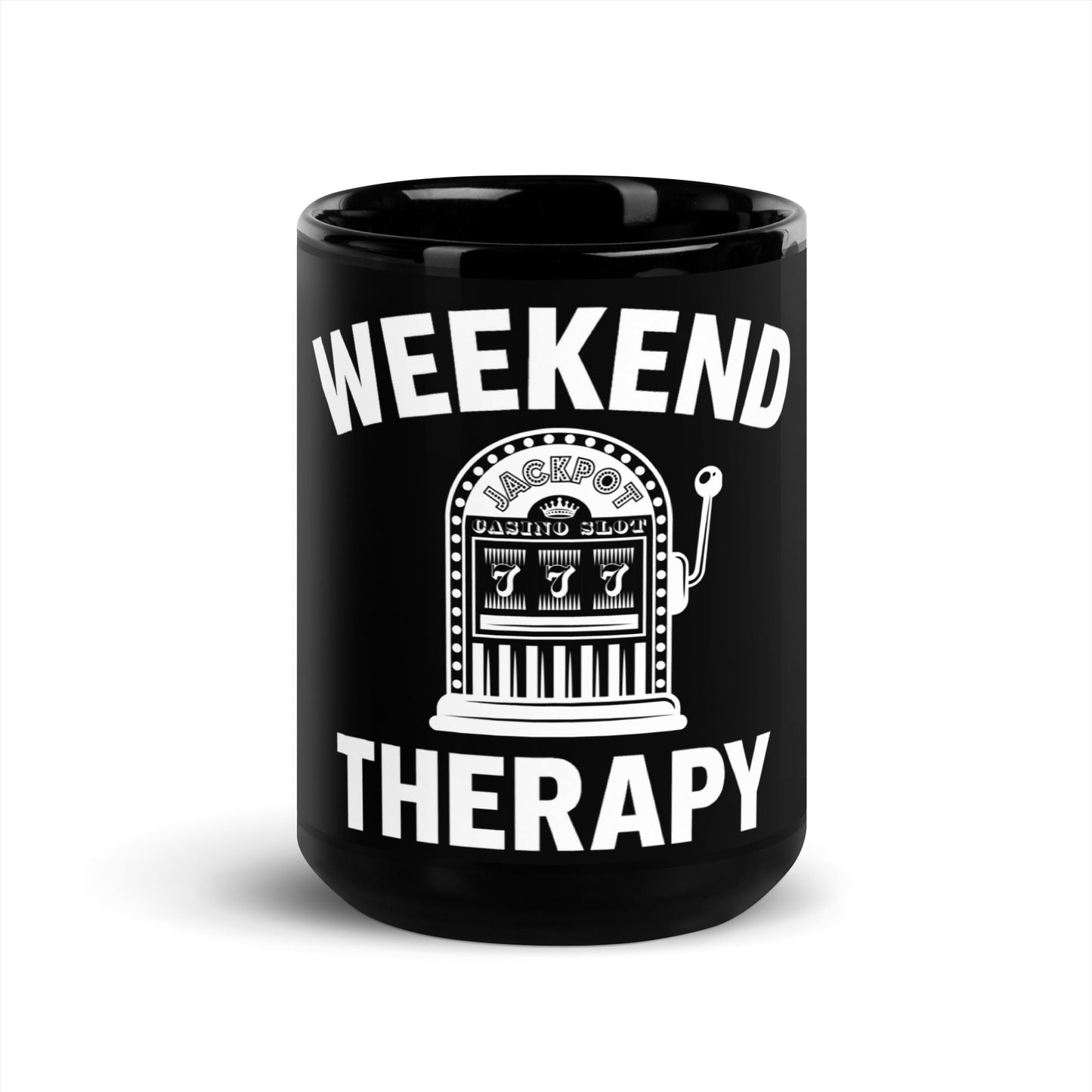 Weekend Therapy Slot Machine Mug – Jackpot Edition by Weekend Therapy™ – Weekend Therapy Clothing