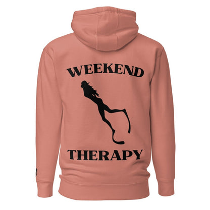 Weekend Therapy Snorkeling Hoodie – Long Fins Edition by Weekend Therapy™ – Weekend Therapy Clothing