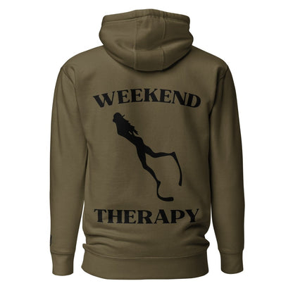 Weekend Therapy Snorkeling Hoodie – Long Fins Edition by Weekend Therapy™ – Weekend Therapy Clothing