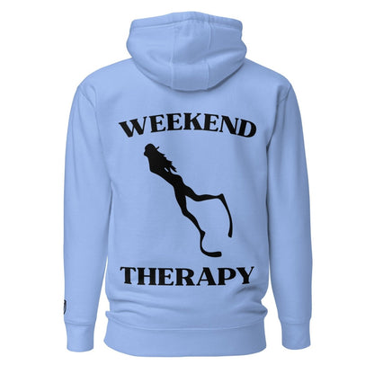 Weekend Therapy Snorkeling Hoodie – Long Fins Edition by Weekend Therapy™ – Weekend Therapy Clothing