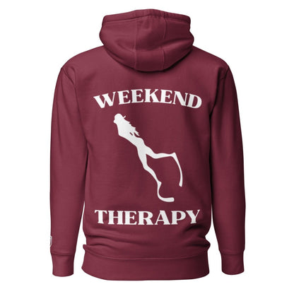 Weekend Therapy Snorkeling Hoodie – Long Fins Edition by Weekend Therapy™ – Weekend Therapy Clothing