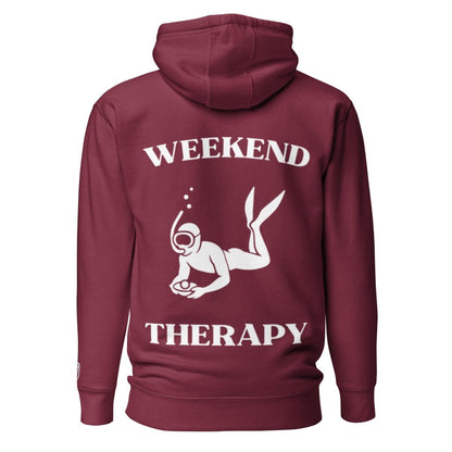 Weekend Therapy Snorkeling Hoodie – Underwater Swim Edition by Weekend Therapy™ – Weekend Therapy Clothing