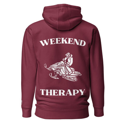 Weekend Therapy Snowmobiling Hoodie – Jumping Edition by Weekend Therapy™ – Weekend Therapy Clothing