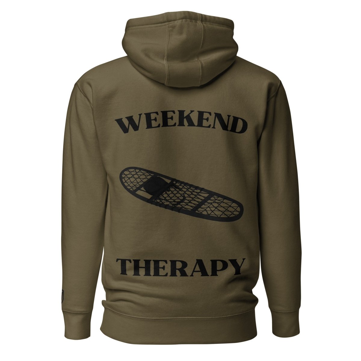 Weekend Therapy Snowshoeing Hoodie – Snowshoe Edition by Weekend Therapy™ – Weekend Therapy Clothing