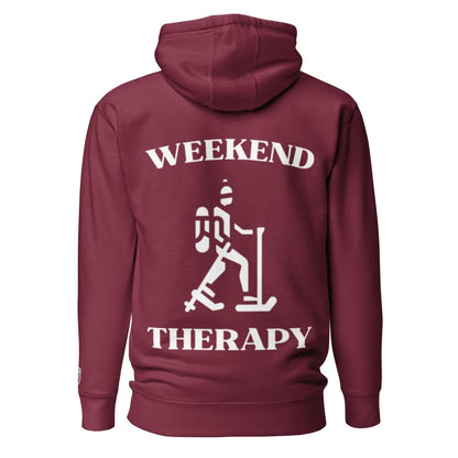 Weekend Therapy Snowshoeing Hoodie – Trail Trek Edition by Weekend Therapy™ – Weekend Therapy Clothing